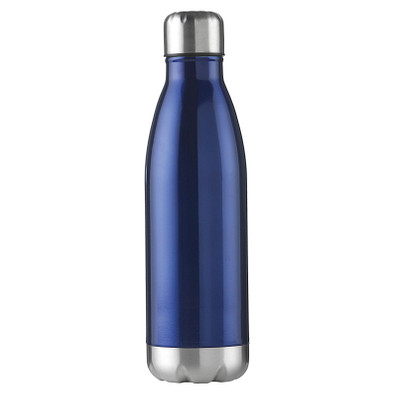 Thermo-Trinkflasche Design, 500 ml, blau