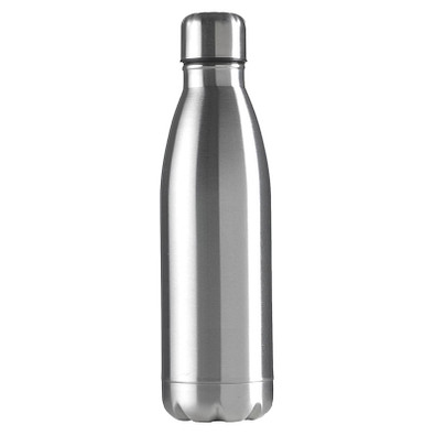 Thermo-Trinkflasche Design, 500 ml, silber