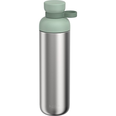 edelstahl trinkflasche vita 500 ml - nordic sage , grün