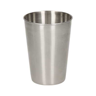 Edelstahlbecher Metallo, silber