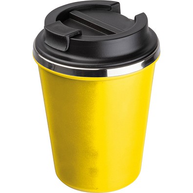 Edelstahltrinkbecher Pure 350ml, gelb