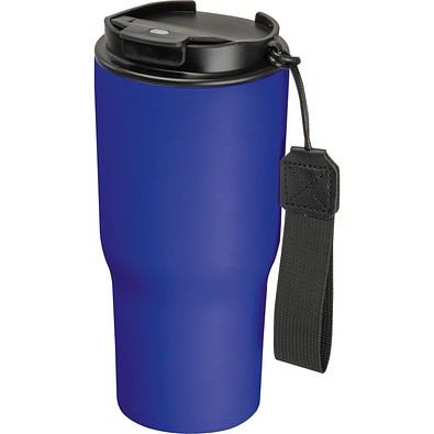 Edelstahltrinkbecher, 550ml, blau