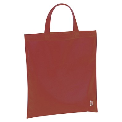 Einkaufstasche aus recyceltem Non Woven , burgund