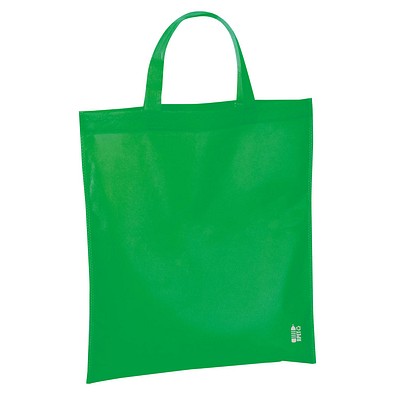 Einkaufstasche aus recyceltem Non Woven , grün