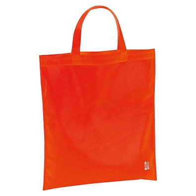 Einkaufstasche aus recyceltem Non Woven , rot