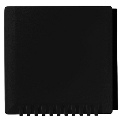 Eiskratzer Quadrat mit Wasserabstreifer, schwarz