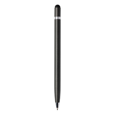 XD COLLECTION Eleganter Metallstift, blaue Mine, grau