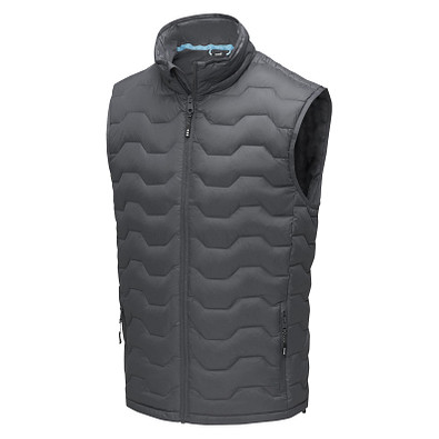 Epidote isolierter Daunen-Bodywarmer für Herren, storm grey, XL