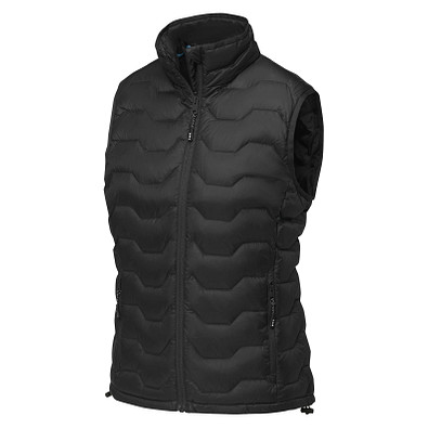 Epidote isolierter Daunen-Bodywarmer für Damen, schwarz, XXL