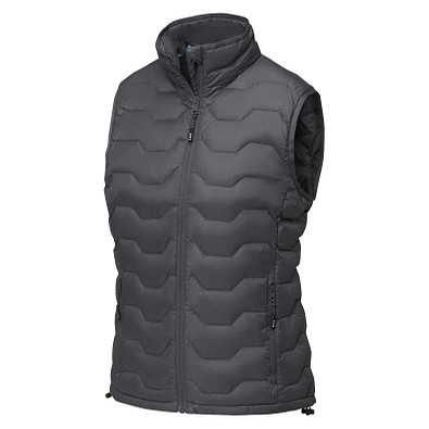 Epidote GRS isolierter Daunen-Bodywarmer für Damen aus recyceltem Material, storm grey, S
