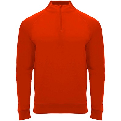 Epiro Half-Zip Sweatshirt für Kinder, rot, 10