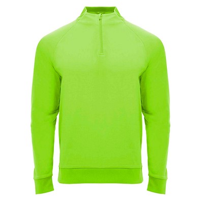 Epiro Half-Zip Sweatshirt Unisex, Fluor Green, XL
