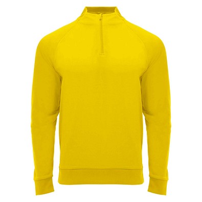 Epiro Half-Zip Sweatshirt Unisex, gelb, 2XL