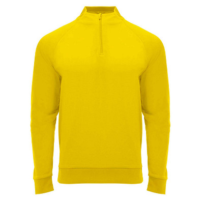 Epiro Half-Zip Sweatshirt Unisex, gelb, S