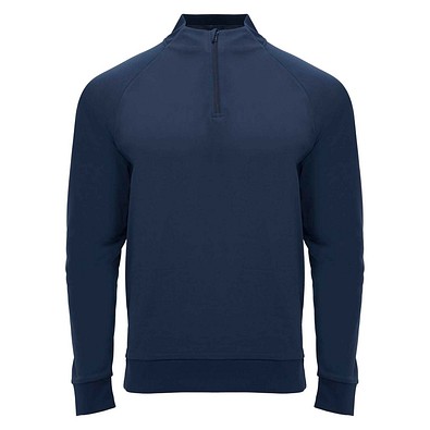 Epiro Half-Zip Sweatshirt Unisex, Navy Blue, S