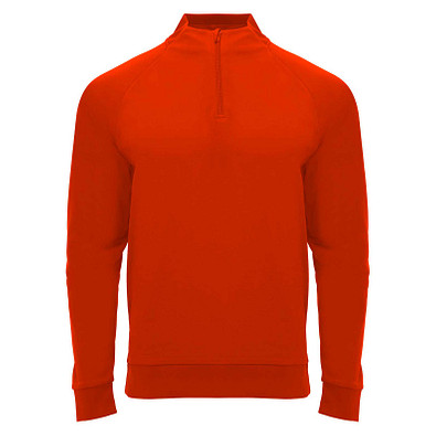 Epiro Half-Zip Sweatshirt Unisex, rot, S