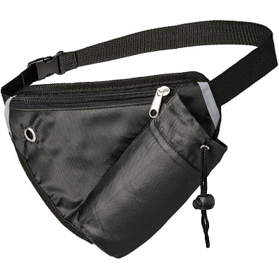 Erich Mehrzweck-Sporttasche mit Gürteltasche, schwarz Erich Mehrzweck-Sporttasche mit Gürteltasche, schwarz