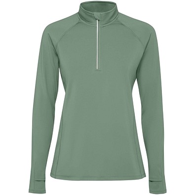 Estambul Half-Zip Sweatshirt für Damen, Laurel green, 2XL