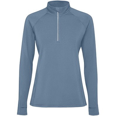 Estambul Half-Zip Sweatshirt für Damen, Storm blue, 2XL