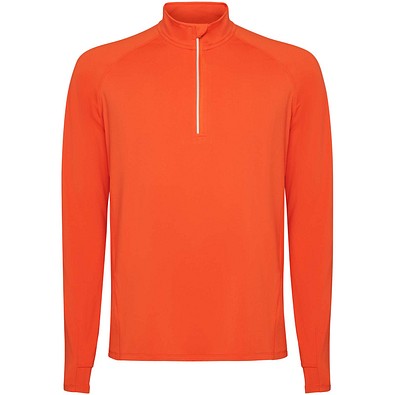 Estambul Half-Zip Sweatshirt für Herren, Fire orange, XL