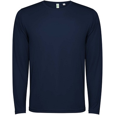 Estoril Langarm-Shirt für Kinder, Navy Blue, 8