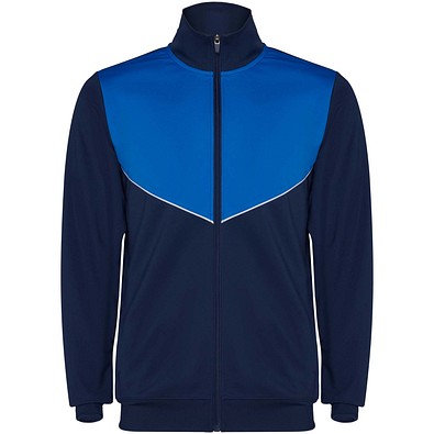 Evans Trainingsanzug für Kinder, Navy Blue/royalblau, 8