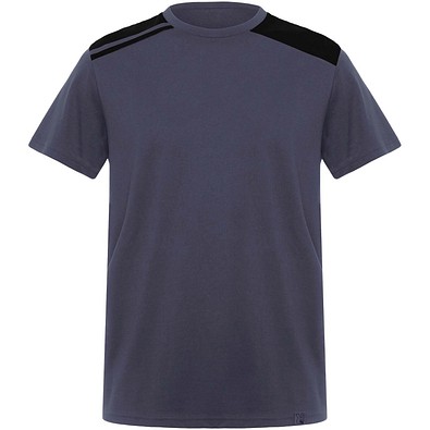 Expedition Kurzärmeliges T-Shirt für Herren, 160 g/m2, blei/schwarz, S
