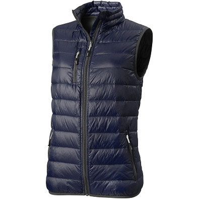 ELEVATE Damen Daunen Weste Bodywarmer Fairview, dunkelblau, XXL