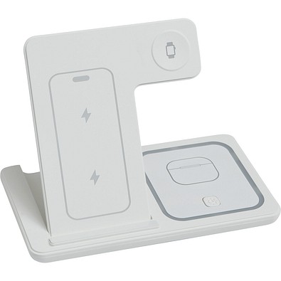 Faltbare multi-induktive Ladestation MUCHA,weiß