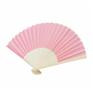 Faltbarer Fächer BAMBOO COOL,pink
