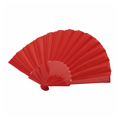 Faltbarer Fächer COOL RPET,rot