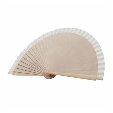 Faltbarer Fächer GEO COOL,natur