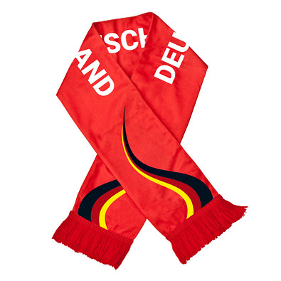 Fanschal Fringes Deutschland Deutschland-Farben