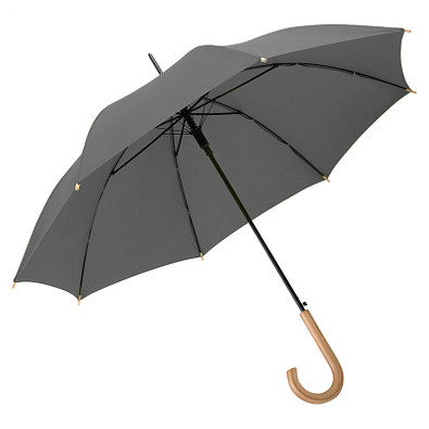 FARE® AC-Stockschirm ÖkoBrella, grau