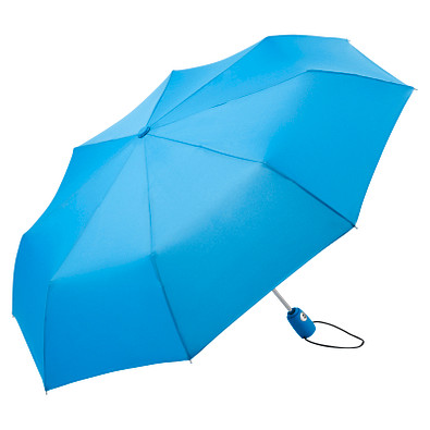 FARE®  Automatik-Taschenschirm Open&Close, cyan