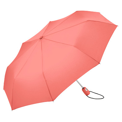 FARE®  Automatik-Taschenschirm Open&Close, koralle