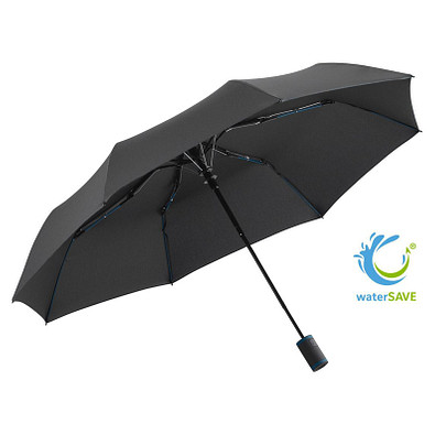 FARE® Automatik Taschenschirm Stylo, schwarz/marine