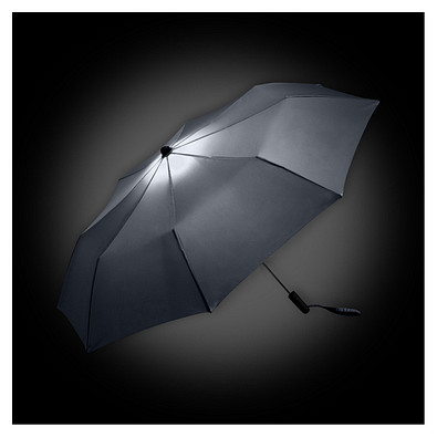 FARE® Oversize-Taschenschirm Skylight, grau