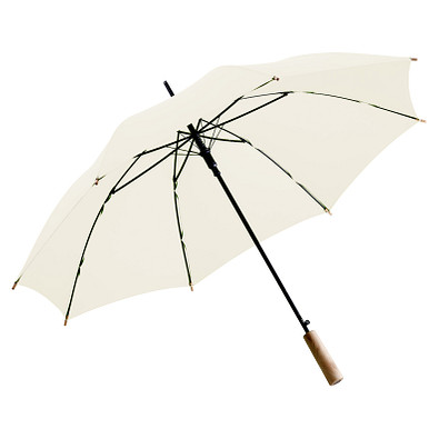 FARE® Stockschirm Perla, natur-weiß