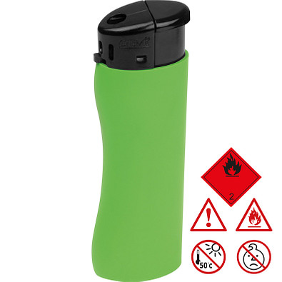 Feuerzeug, apfelgrün Feuerzeug, apfelgrün