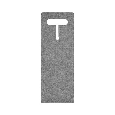 Filztasche Bordeaux, dunkelgrau