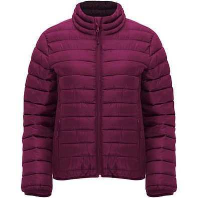 Finland isolierte Jacke für Damen, pflaumenrot, M