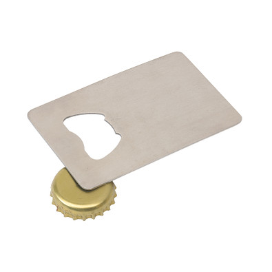 Flaschenöffner STEEL,silber