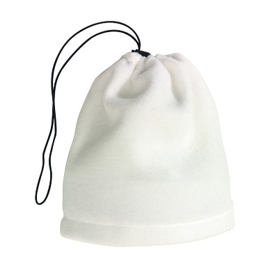 Fleece-Schalmütze VARIOUS,weiß