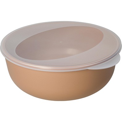 Food-Bowl ToGo, Classic, 2,2 l, beständiges braun/transparent