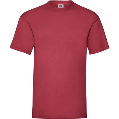 FRUIT OF THE LOOM ® Unisex T-Shirt Valueweight T, brick red, M