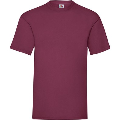 FRUIT OF THE LOOM ® Unisex T-Shirt Valueweight T, burgundy, M