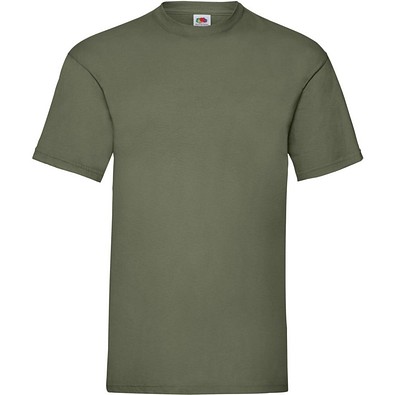 FRUIT OF THE LOOM ® Unisex T-Shirt Valueweight T, classic olive, M