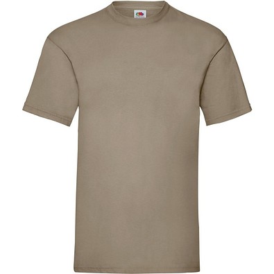 FRUIT OF THE LOOM ® Unisex T-Shirt Valueweight T, khaki, M