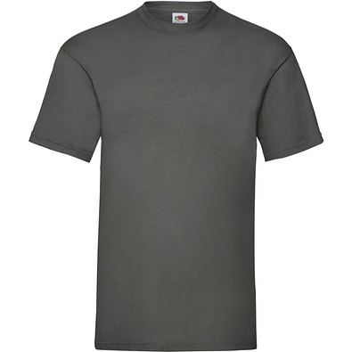 FRUIT OF THE LOOM ® Unisex T-Shirt Valueweight T, light graphite, M